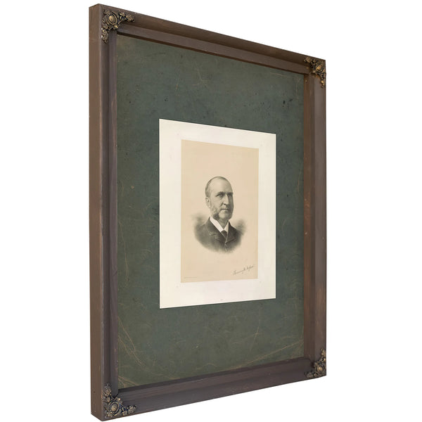 Chauncey Mitchell Depew 1888 — Bourbon Framed Canvas Print | Bella Frye