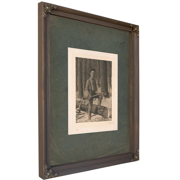 Abraham Lincoln When Twenty One Elected President When Fifty One 192 — Bourbon Framed Canvas Print | Bella Frye
