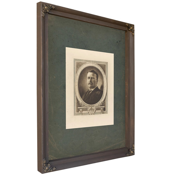 Theodore Roosevelt 195 — Bourbon Framed Canvas Print | Bella Frye