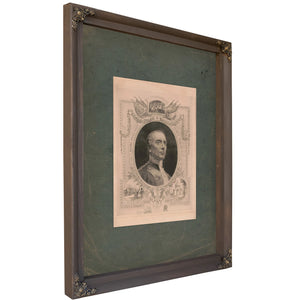 John Paul Jones Classis Praefecto 1747 1792 196 — Bourbon Framed Canvas Print | Bella Frye