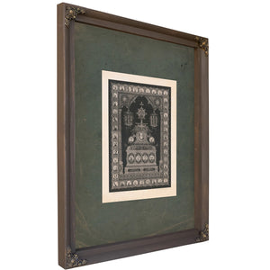 Memorial to the Loyal Sons of the South the Brave Confederate Heroes 1892 — Bourbon Framed Canvas Print | Bella Frye
