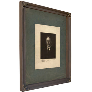 William H Taft 19th Century — Verdigris Framed Canvas Print | Bella Frye
