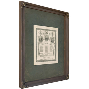 Equality for All Men Before the Law 1877 — Bourbon Framed Canvas Print | Bella Frye