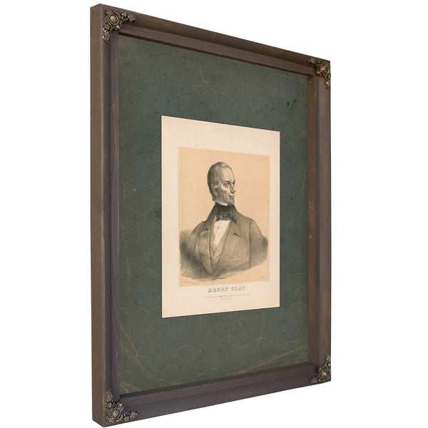 Henry Clay 1844 — Bourbon Framed Canvas Print | Bella Frye