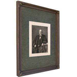 Alford Q Collins 1897 — Bourbon Framed Canvas Print | Bella Frye