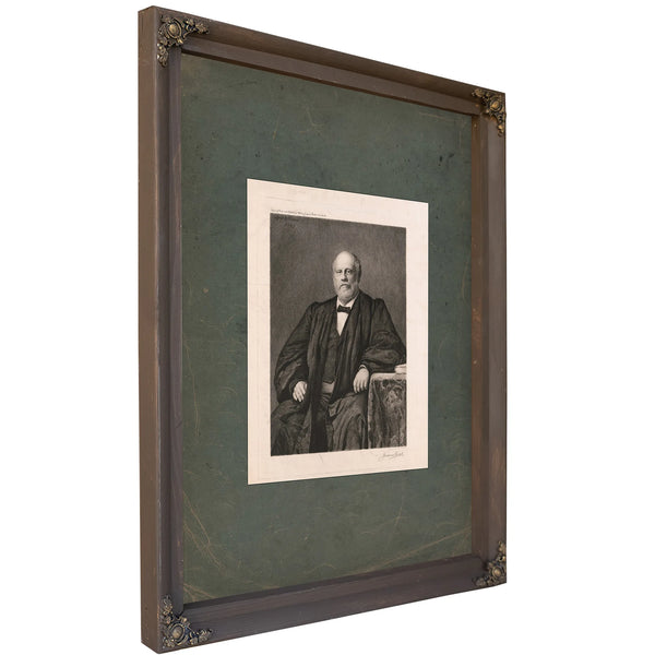 Alford Q Collins 1897 — Bourbon Framed Canvas Print | Bella Frye