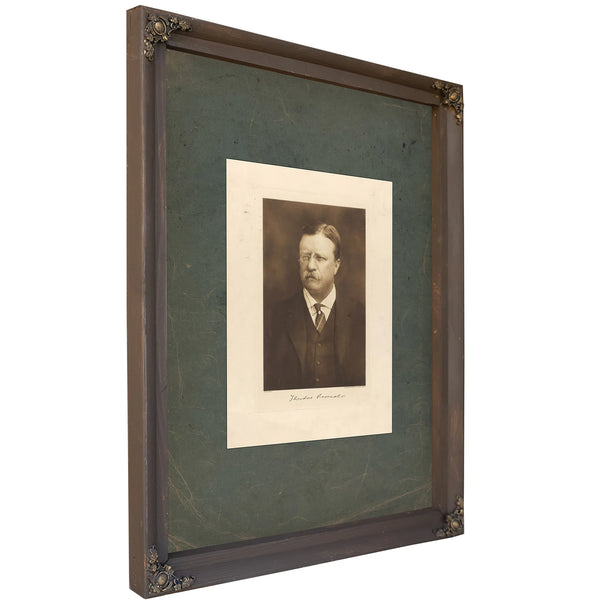 Theodore Roosevelt 191 1915 — Bourbon Framed Canvas Print | Bella Frye