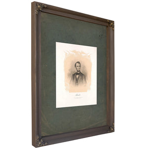 Abraham Lincoln 19th Century 5 — Bourbon Framed Canvas Print | Bella Frye