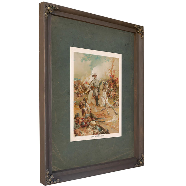 General Robert E Lee 1891 — Bourbon Framed Canvas Print | Bella Frye