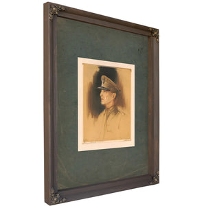 General Douglas Macarthur 2th Century — Bourbon Framed Canvas Print | Bella Frye