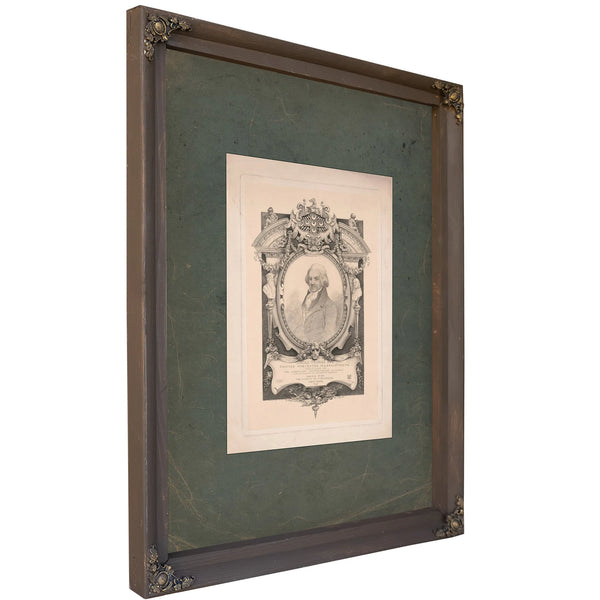 Isaiah Thomas Esq 1898 — Bourbon Framed Canvas Print | Bella Frye