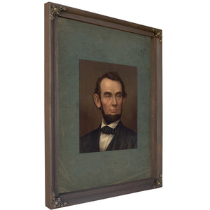 Abraham Lincoln 1877 1 — Bourbon Framed Canvas Print | Bella Frye