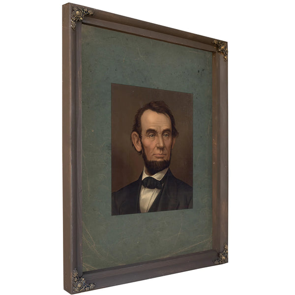 Abraham Lincoln 1877 1 — Bourbon Framed Canvas Print | Bella Frye