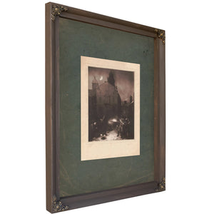 The Boston Massacre 189 — Bourbon Framed Canvas Print | Bella Frye