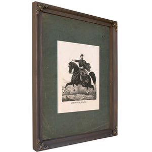 Jefferson Columbus Davis 19th Century — Bourbon Framed Canvas Print | Bella Frye