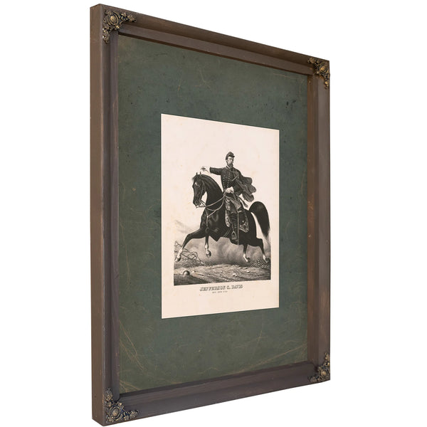 Jefferson Columbus Davis 19th Century — Bourbon Framed Canvas Print | Bella Frye