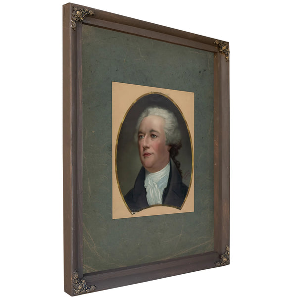 Alexander Hamilton Born 1751 Died 184 1896 — Bourbon Framed Canvas Print | Bella Frye