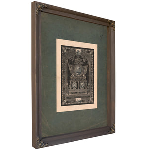 In Loving Memory of Our Martyred President Mckinley 191 — Bourbon Framed Canvas Print | Bella Frye