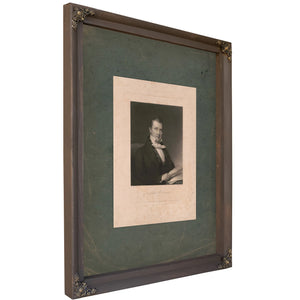 James Buchanan 184 — Bourbon Framed Canvas Print | Bella Frye