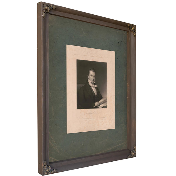 James Buchanan 184 — Bourbon Framed Canvas Print | Bella Frye
