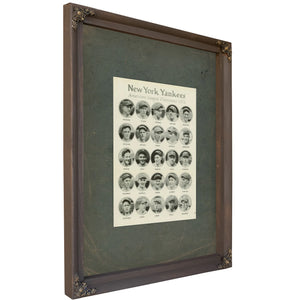 St Louis Cardinals World Series Scrapbook 1926 Dpla F522 — Bourbon Framed Canvas Print | Bella Frye