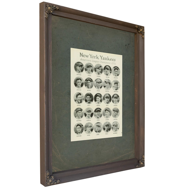 St Louis Cardinals World Series Scrapbook 1926 Dpla F522 — Bourbon Framed Canvas Print | Bella Frye