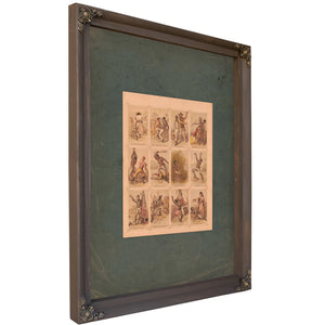 Journey of a Slave From the Plantation to the Battlefield 1863 — Bourbon Framed Canvas Print | Bella Frye