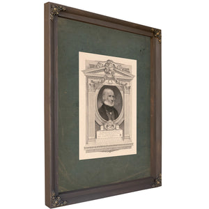 Alexander Anderson the First Engraver on Wood in America 19th Century — Bourbon Framed Canvas Print | Bella Frye