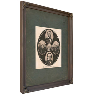 The Defenders of Our Union 19th Century — Bourbon Framed Canvas Print | Bella Frye