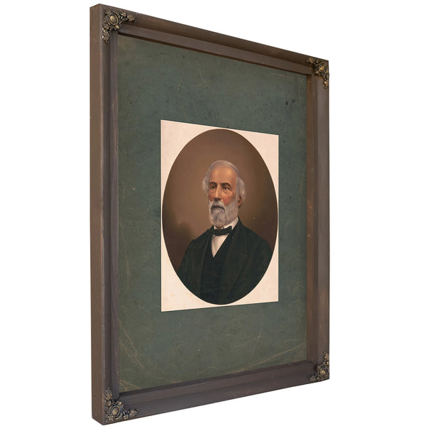 Robert E Lee 1865 187 1 — Bourbon Framed Canvas Print | Bella Frye
