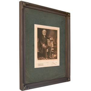 Henry Wadsworth Longfellow 1914 — Bourbon Framed Canvas Print | Bella Frye