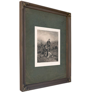 The Recall Companion to the Flag of Truce 1897 — Bourbon Framed Canvas Print | Bella Frye