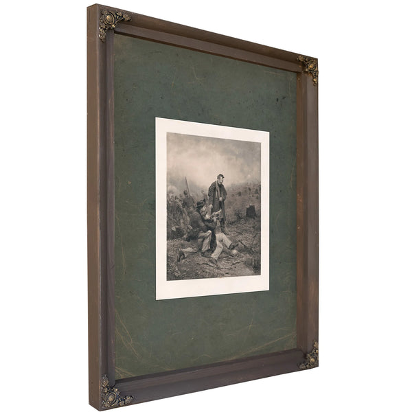 The Recall Companion to the Flag of Truce 1897 — Bourbon Framed Canvas Print | Bella Frye