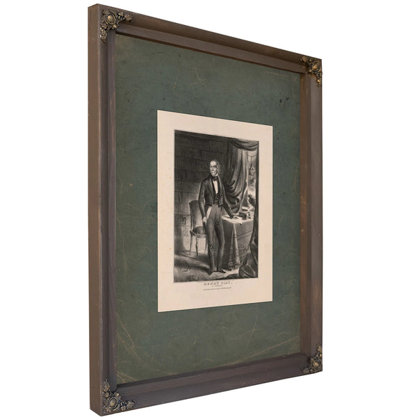 Henry Clay of Kentucky 1842 — Bourbon Framed Canvas Print | Bella Frye
