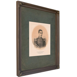 Major Robert Anderson the Heros of Fort Sumter 1861 — Bourbon Framed Canvas Print | Bella Frye