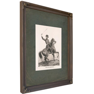 John Alexander Mcclernand Brigadier General Usa 1862 — Bourbon Framed Canvas Print | Bella Frye