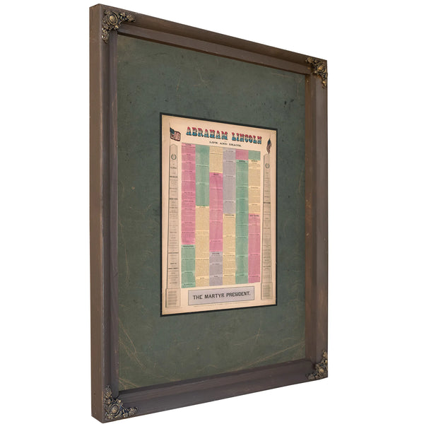 Abraham Lincoln the Martyr President 1865 — Bourbon Framed Canvas Print | Bella Frye