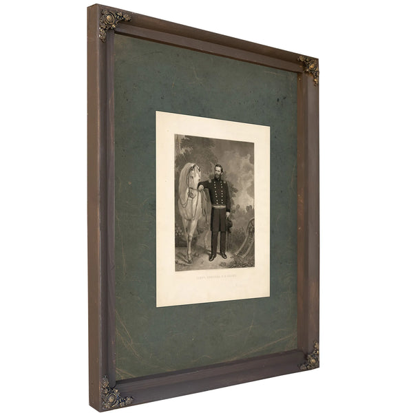 Lieut Gen Ulysses S Grant 19th Century — Bourbon Framed Canvas Print | Bella Frye