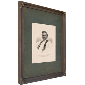 Right Rev James Theodore Augustus Holly First Bishop of the National Haitien Church 1875 — Bourbon Framed Canvas Print | Bell