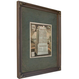 Garfields Prayer 1882 — Bourbon Framed Canvas Print | Bella Frye