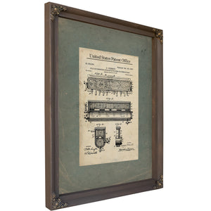 The Publicans Secret Schmidts Cold Pressure Apparatus Patent — Framed Wall Art Room View | Bella Frye