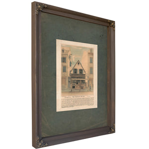 The Rigging House 1846 — Bourbon Framed Canvas Print | Bella Frye