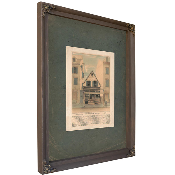 The Rigging House 1846 — Bourbon Framed Canvas Print | Bella Frye