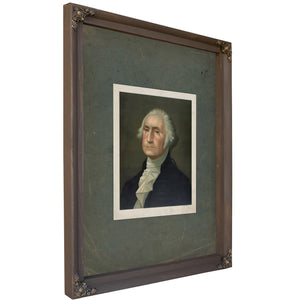 George Washington 1896 — Bourbon Framed Canvas Print | Bella Frye