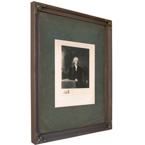James Madison 1897 — Bourbon Framed Canvas Print | Bella Frye