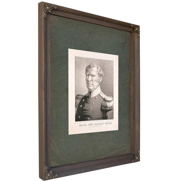 Major General Zachary Taylor 1848 — Bourbon Framed Canvas Print | Bella Frye