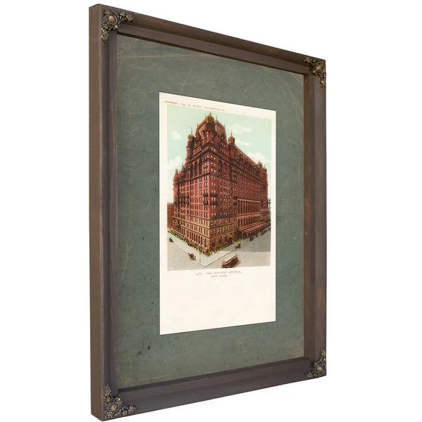 The Gilded Palace Where Astors Built Their Empire in Brick and Ambition — Bourbon Framed Canvas Print | Bella Frye