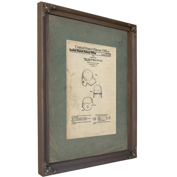 United States Design Patent No. 188368 Sports Helmet by Creighton J Hale for Little League Baseball Inc (196) — Bourbon Frame