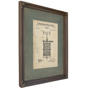 The Zwietusch Beer Filter Patent Industrial Brewing Apparatus Blueprint — Framed Wall Art Room View | Bella Frye