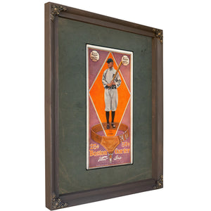 Boston Garter Color Ty Cobb — Bourbon Framed Canvas Print | Bella Frye